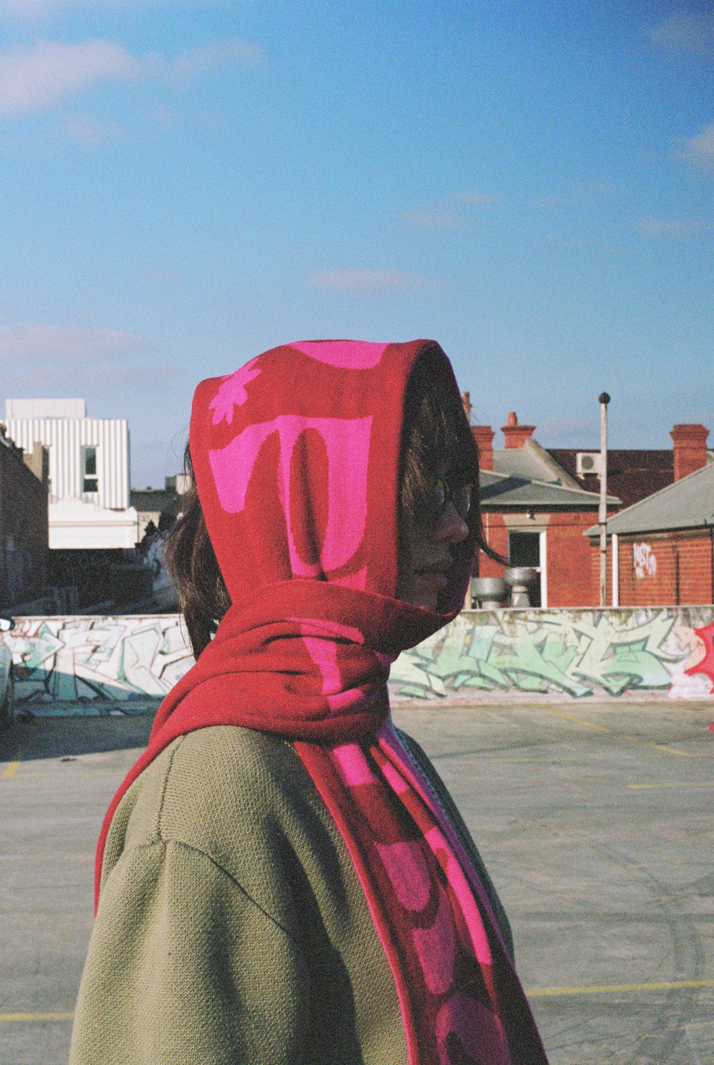 Cherry Cola Scarf