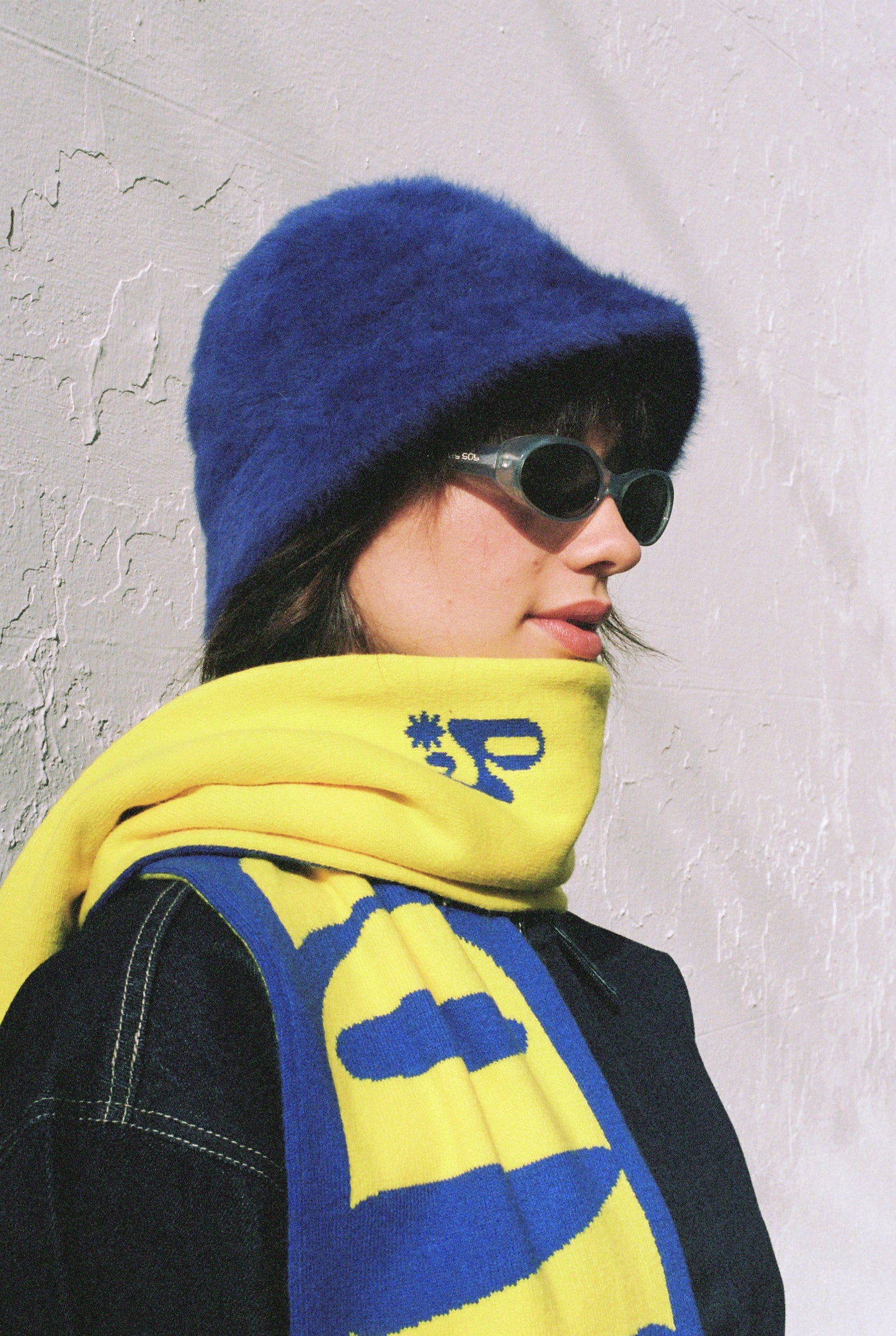 Midnight Citrine Scarf